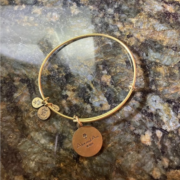 Alex and ani gold bracelet integrity loyalty honesty - Picture 5 of 5
